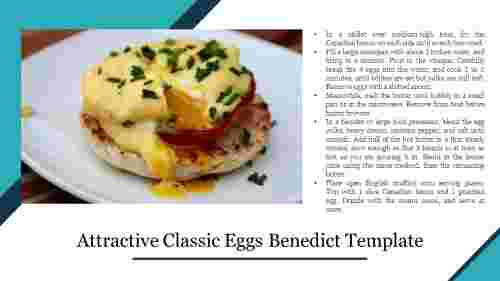 Attractive Classic Eggs Benedict Template